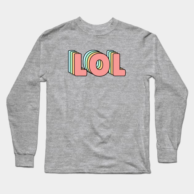 LOL PASTEL Long Sleeve T-Shirt by lukassfr